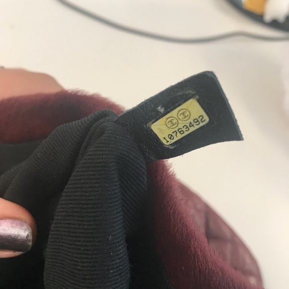 CHANEL Burgundy Ponyhair Grand Shopping Tote - Picture 8 of 8